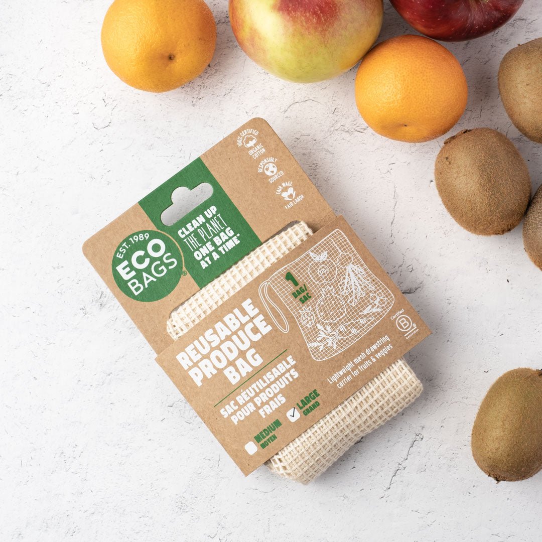 Large Reusable Mesh Produce Bag Earth Ahead