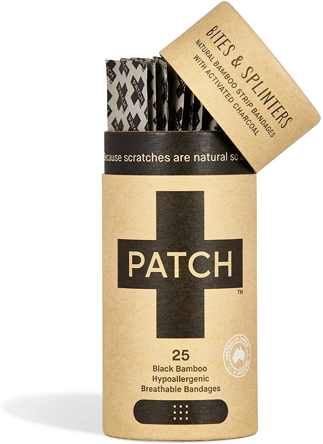 Patch Bamboo Bandage Strips 25ct - Earth Ahead