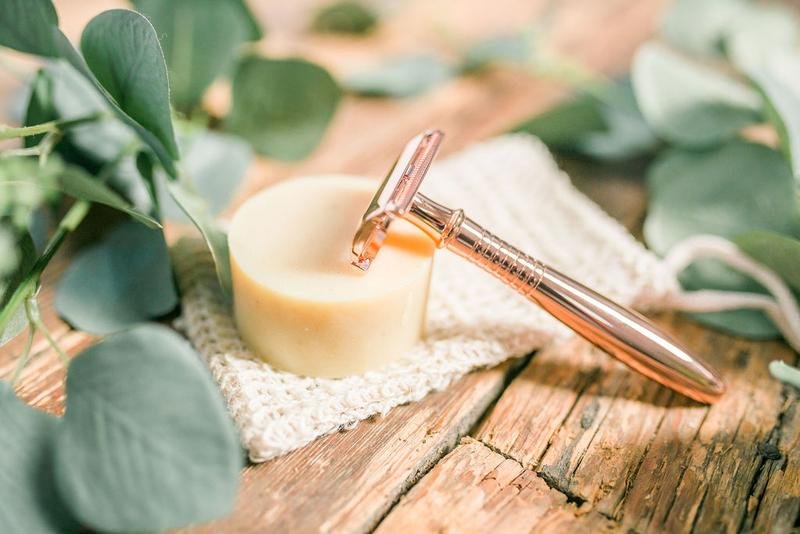 Rose Gold Reusable Safety Razor - Earth Ahead