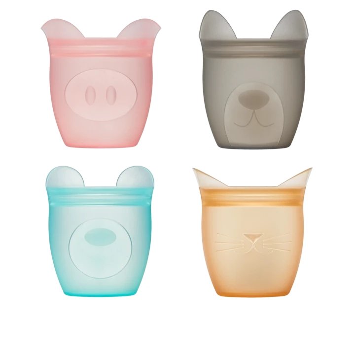 Silicone Snack Containers for Kids - Earth Ahead