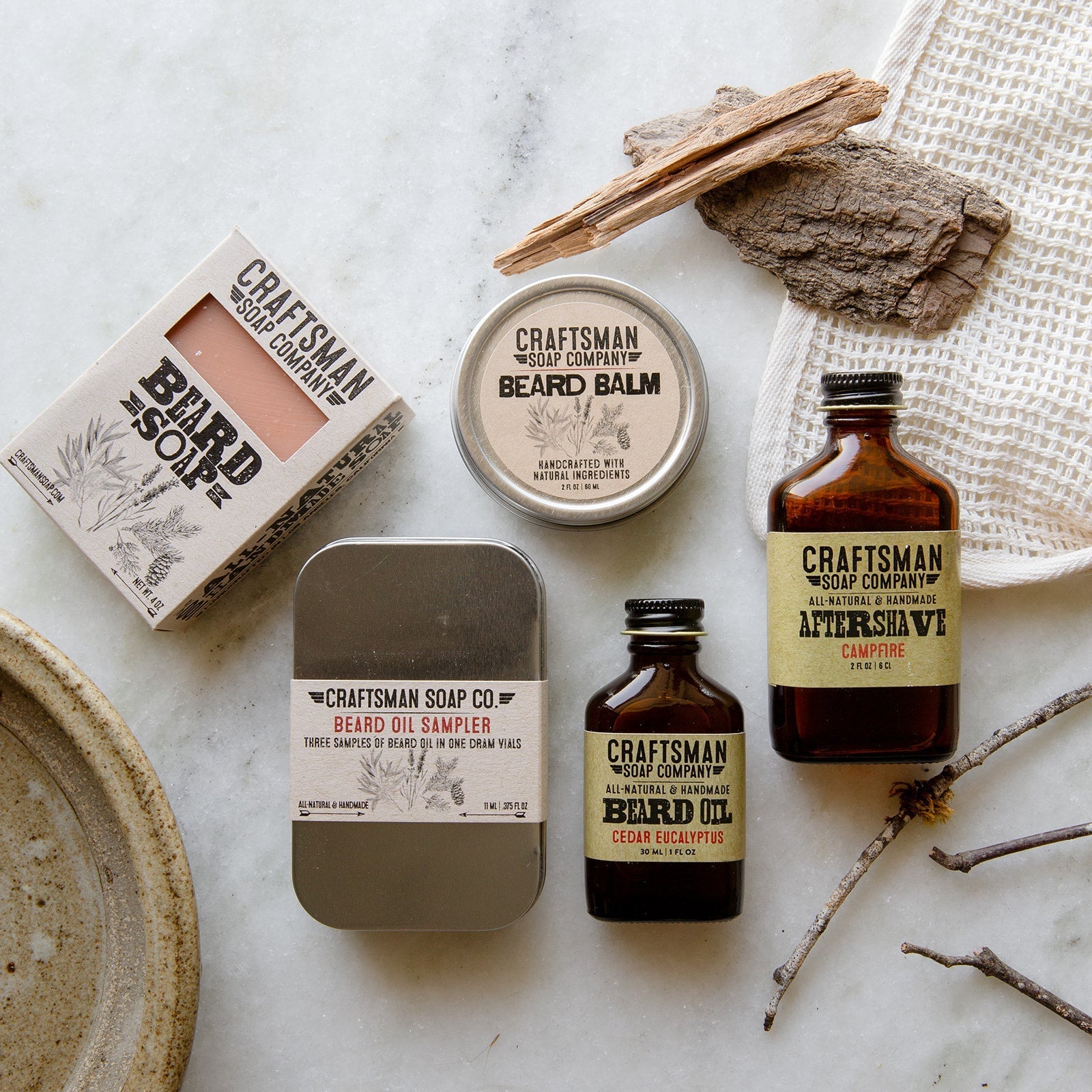 Natural and plastic-free Men's Care products and beard care - Earth Ahead