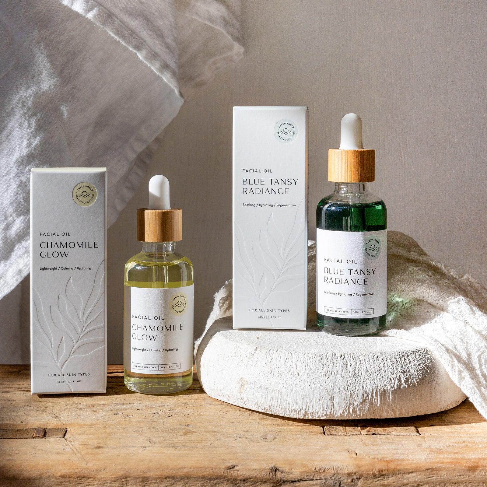 Clean and sustainable skincare by Earth Ahead