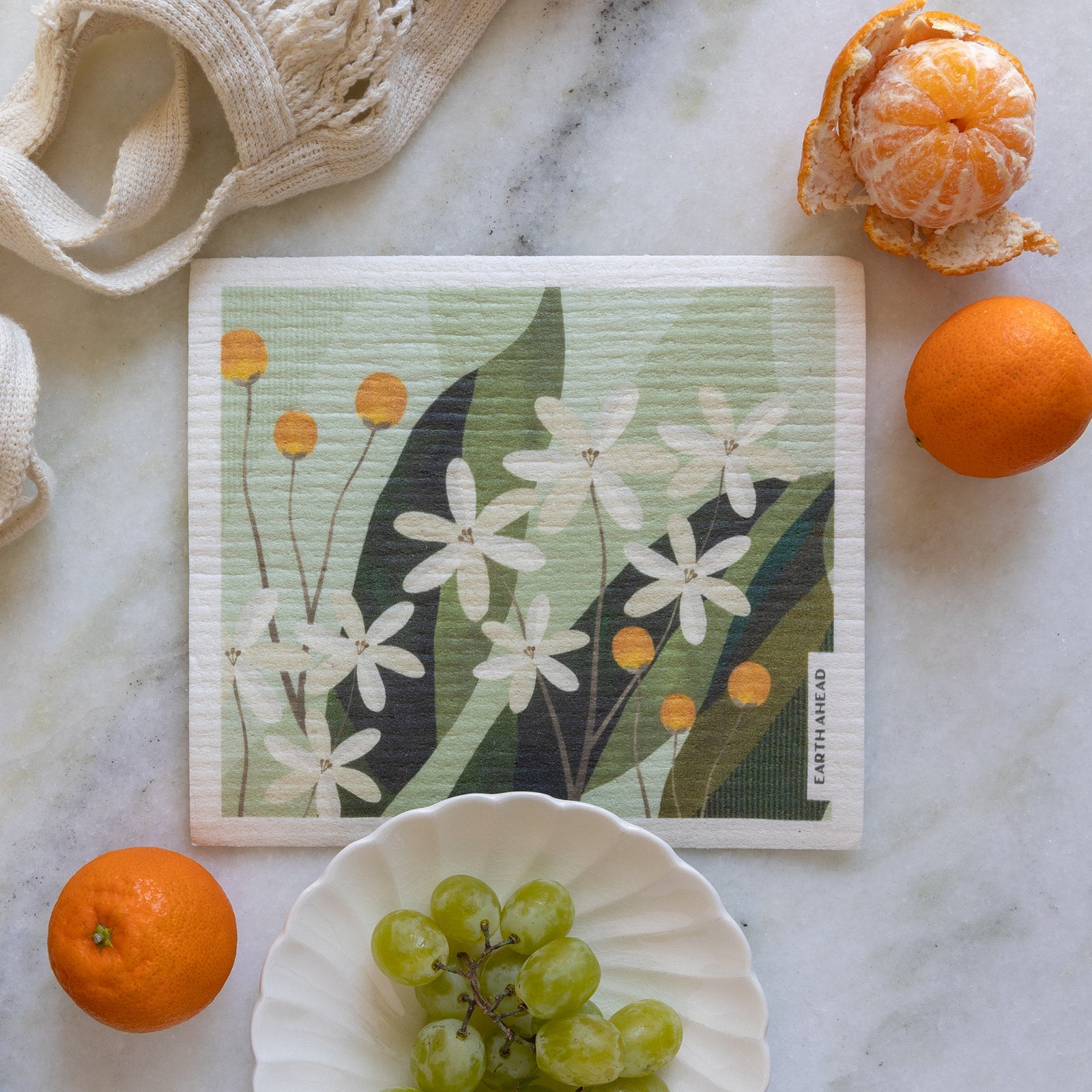 Floral Swedish Dishcloths – Wildflower Garden Set (3-Pack)