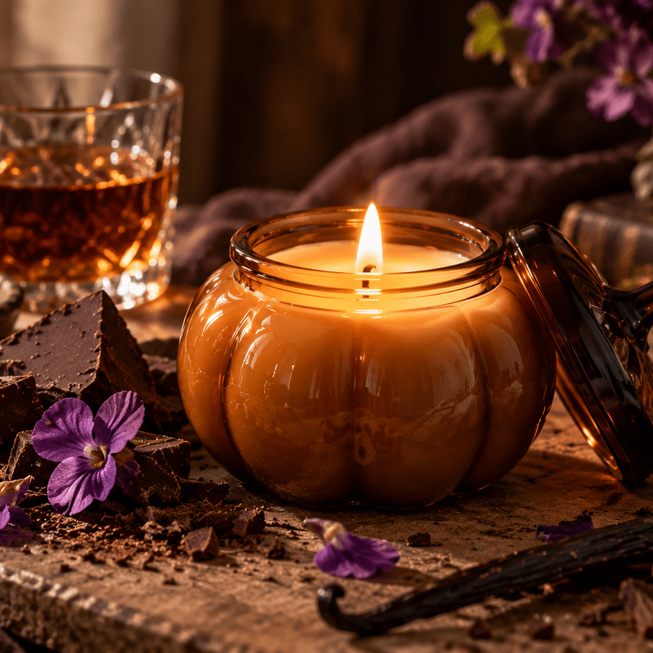 Cacao Nocturne Scented Say Wax Candle