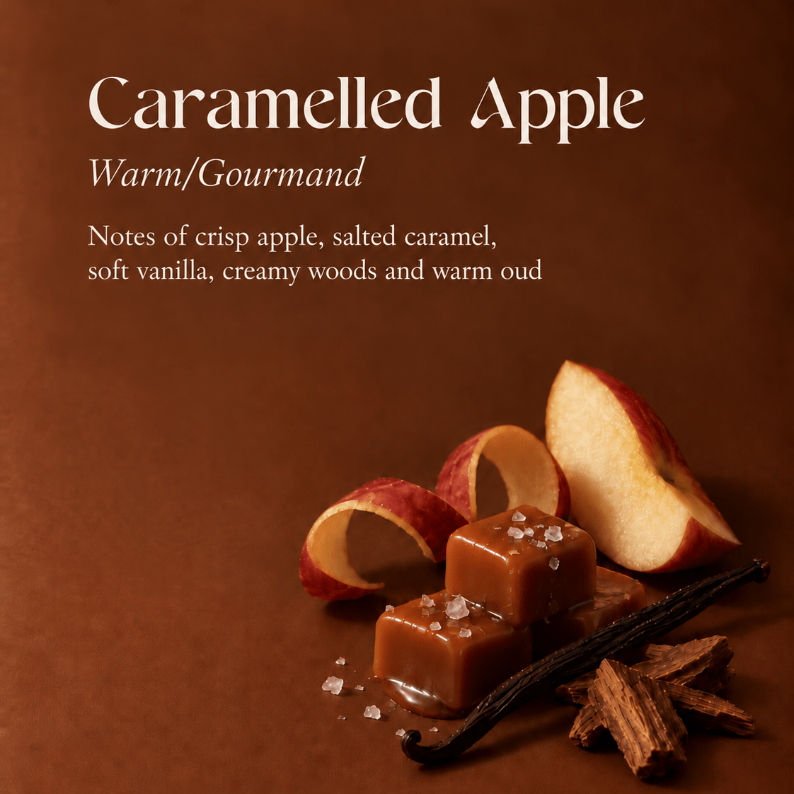 Caramelled Apple Candle Scent Notes