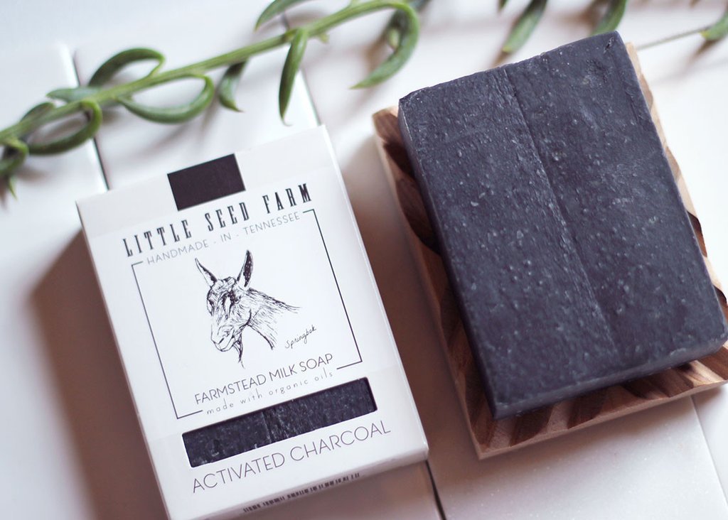 Activated Charcoal Goat's Milk Facial & Body Bar - Earth Ahead