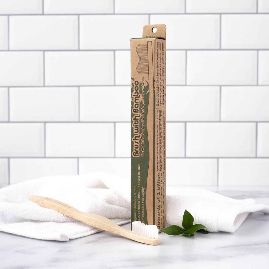 Adult Toothbrush with Biodegradable Handle & Bristles - Earth Ahead