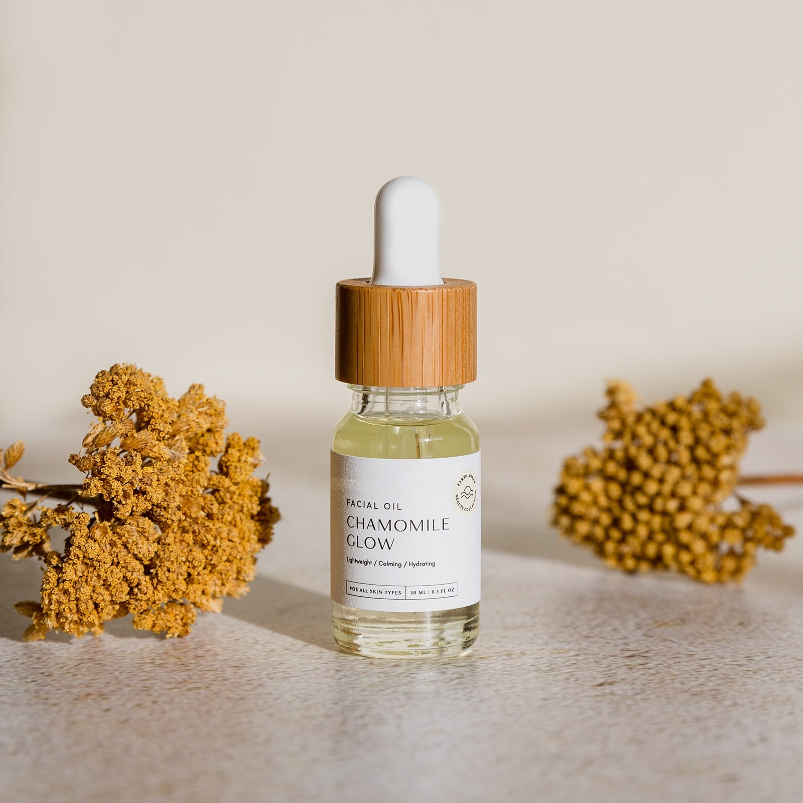 Aventurine Sculpting Face Roller + Chamomile Glow Facial Oil