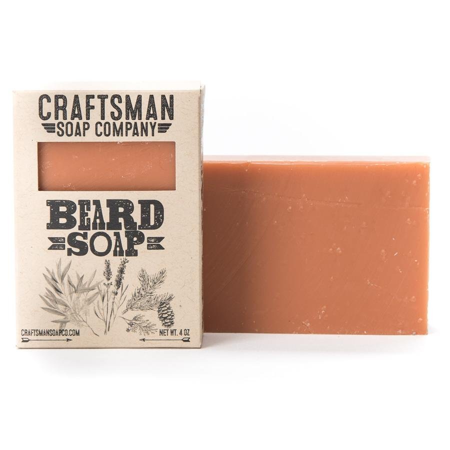 Beard Soap with Tea Tree, Cedar, Lavender & Spruce - Earth Ahead