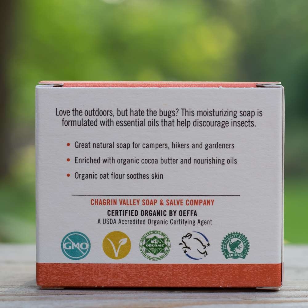 Camping & Trail Soap - Natural Bug Repellent - Earth Ahead