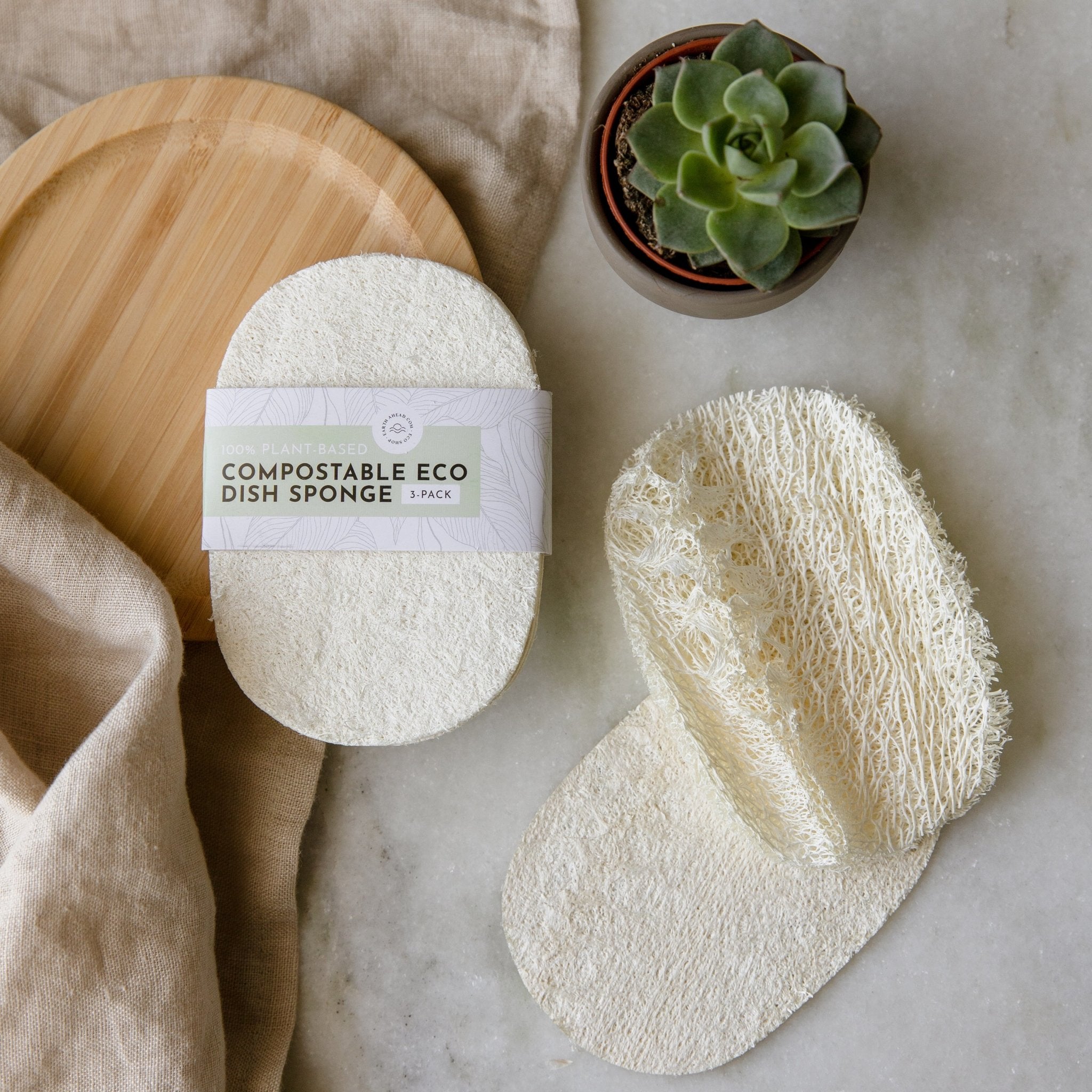 Biodegradable and Compostable Kitchen Sponges – Epically-Eco