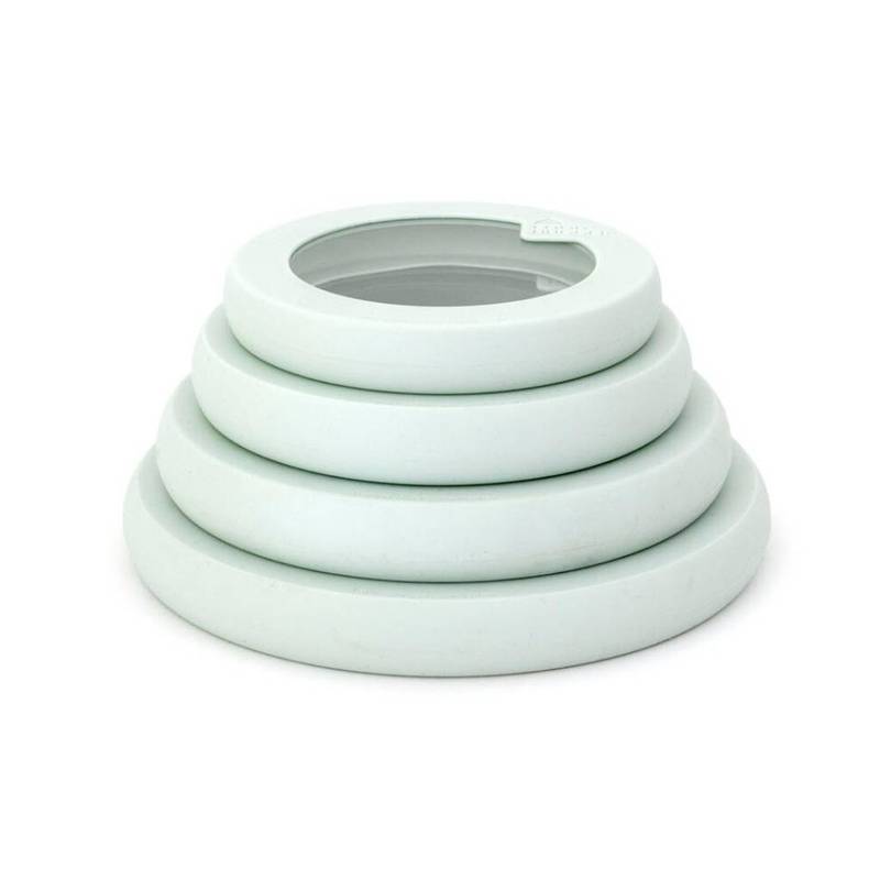 Glass & Silicone Bowl Lids - Set of 4 - Earth Ahead