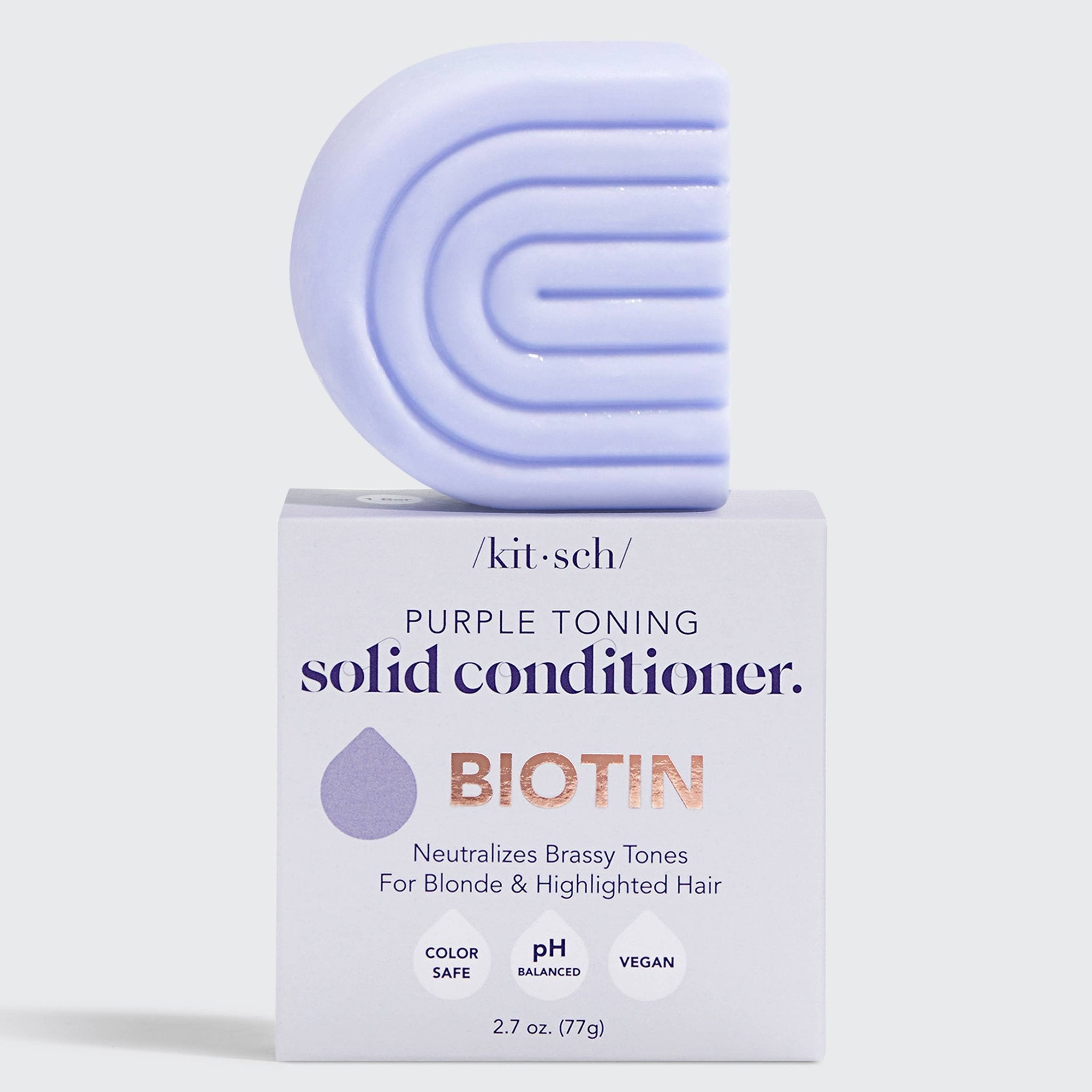 KITSCH Purple Toning Conditioner Bar With Biotin