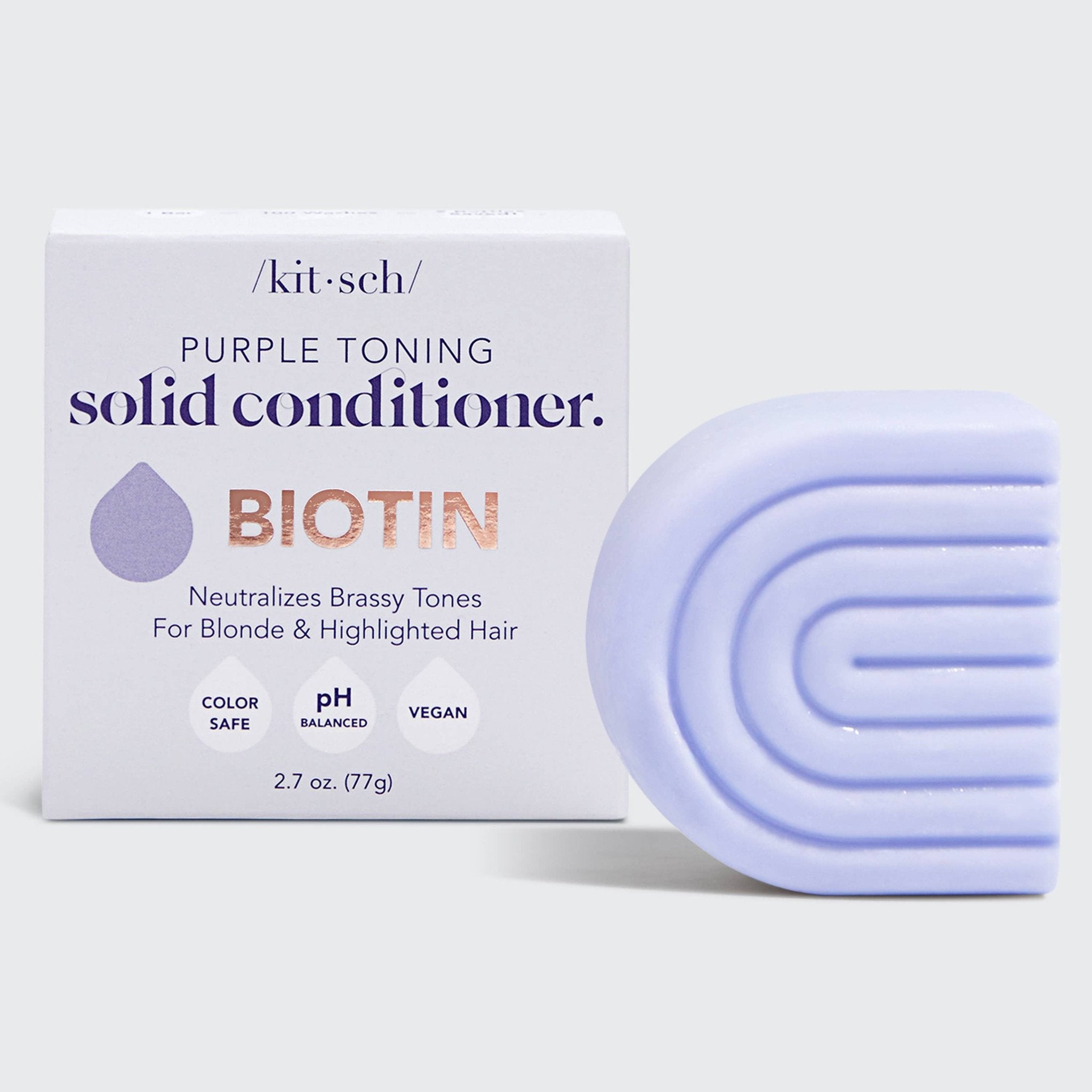 KITSCH Purple Toning Conditioner Bar With Biotin