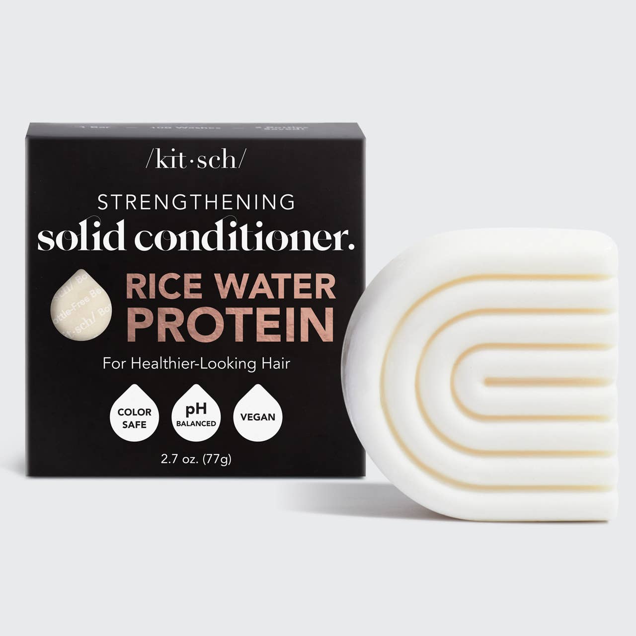KITSCH Rice Water Protein Conditioner Bar for Hair Growth