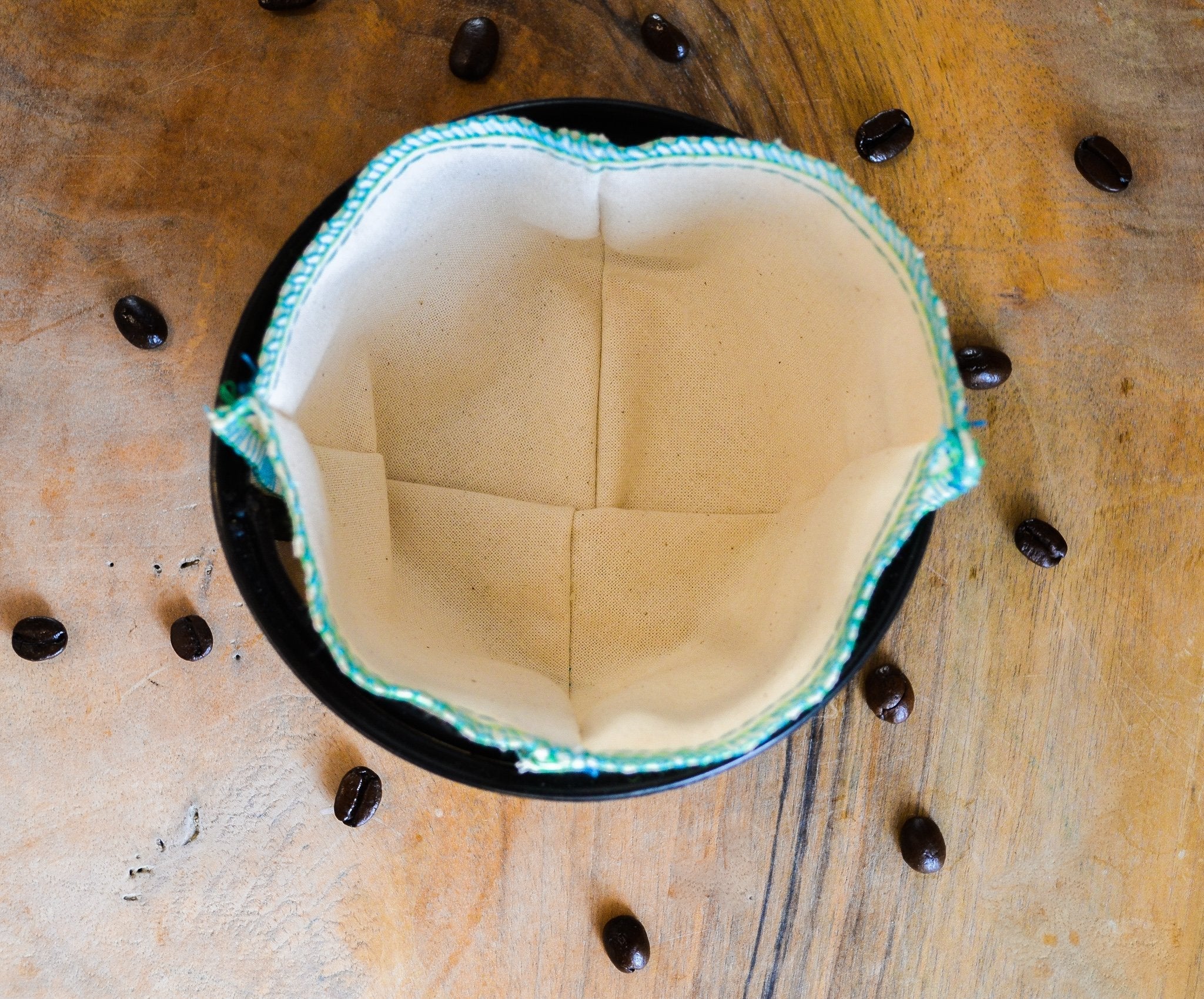 Organic Cotton Reusable Coffee Filters – Set of 2 - Earth Ahead
