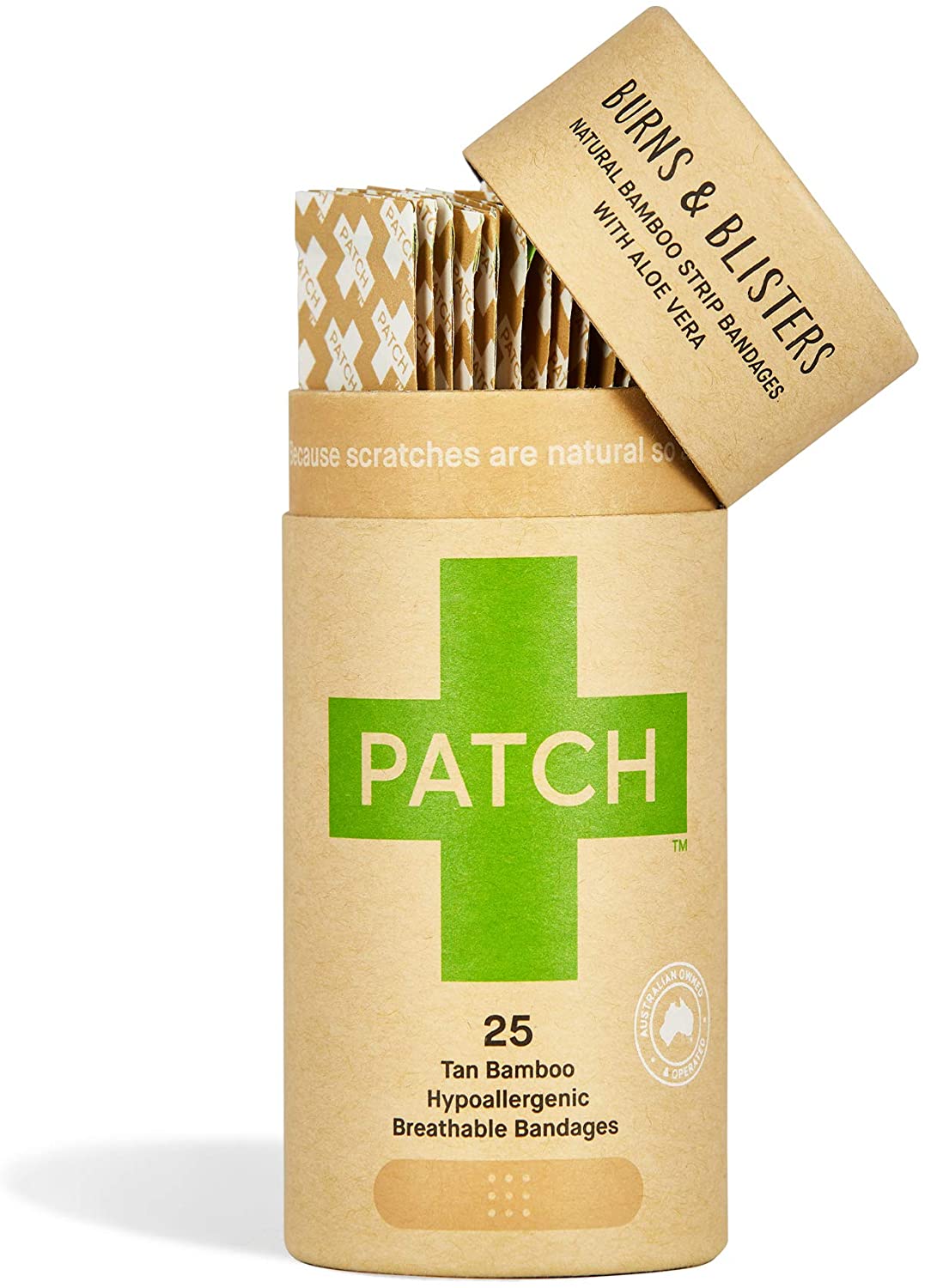 Patch Bamboo Bandage Strips 25ct - Earth Ahead