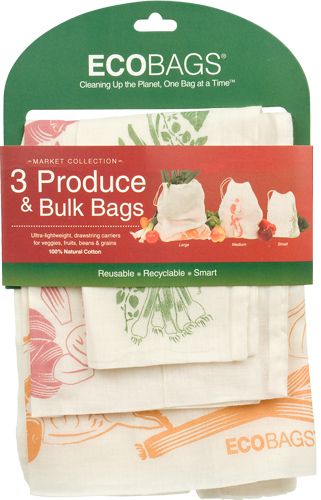 Reusable Cotton Produce Bag Set—Market Collection - Earth Ahead