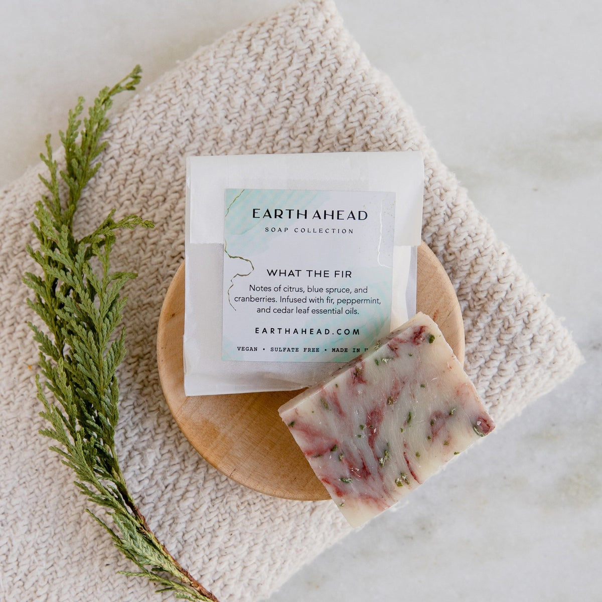 What The Fir Luxury Vegan Bar Soap Earth Ahead