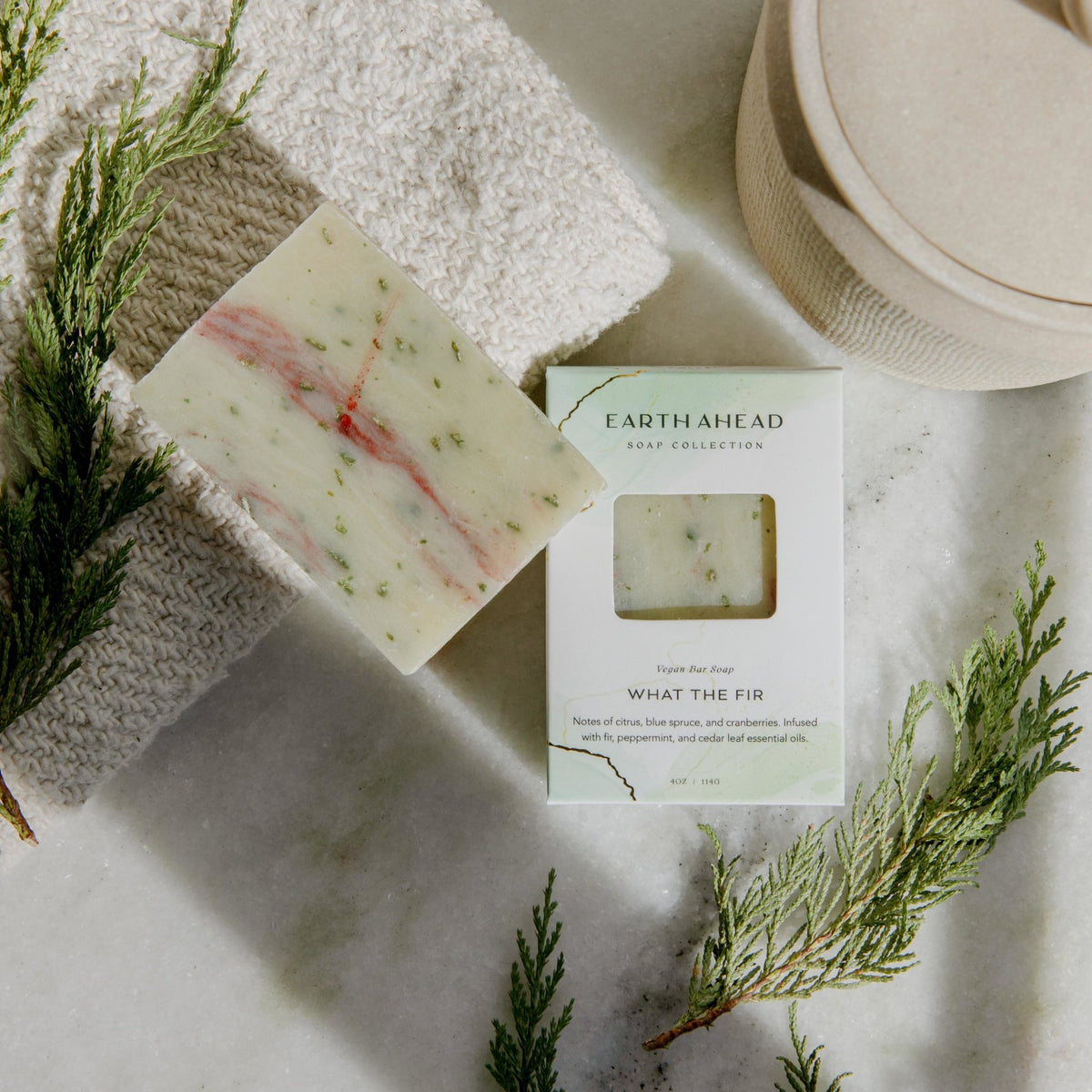 What The Fir Luxury Vegan Bar Soap Earth Ahead